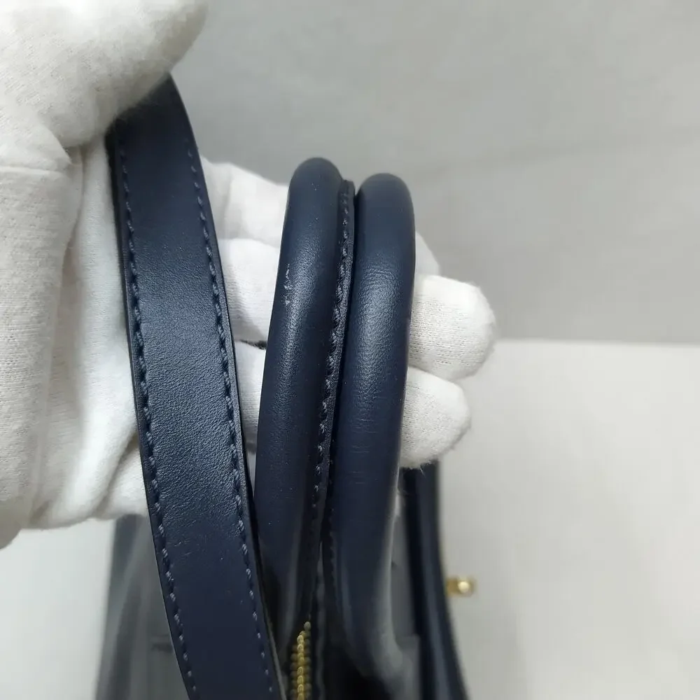 Kate Spade Palm Springs Maggie Midnight Blue Satchel Bag